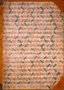 Marmorslutpapper, 1950-tal. av English School