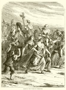 Kvinnornas mars till Versailles av English School