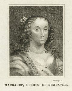 Margaret, hertiginna av Newcastle (gravyr) av English School