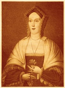 Margaret Pole, grevinna av Salisbury, illustration till "A Short History of The English People (Vol II)" av John Richard Green av English School