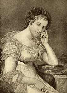 Maria Edgeworth (1767-1849) av English School