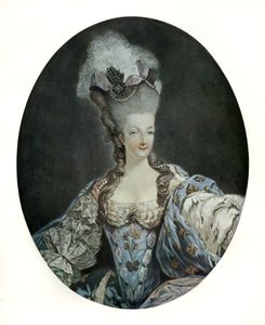 Marie Antoinette, drottning av Frankrike (tryck) av English School