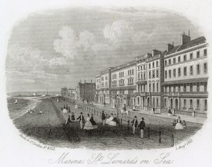 Marina i St Leonards vid havet av English School