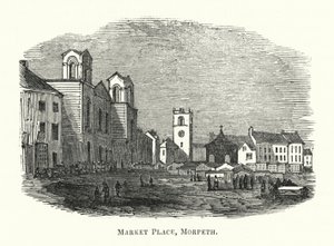 Market Place, Morpeth (gravyr) av English School
