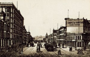 Market Street (litho) av English School
