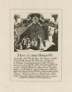 Mary och Ann Hogarth av English School