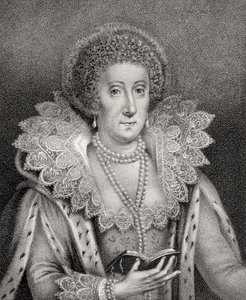Mary Herbert, illustration från "A catalogue of Royal and Noble Authors, Volume II", publicerad 1806 av English School
