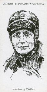 Mary Russell, hertiginna av Bedford, engelsk flygare av English School