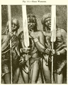 Masai Warriors av English School