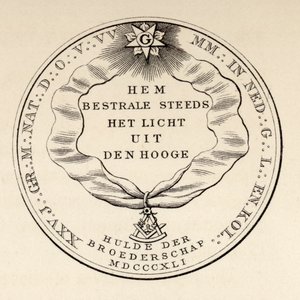 Frimurares sigill, 1841, från 