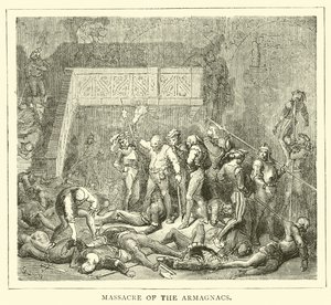 Massaker av Armagnacs av English School