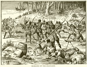 Spanjorernas massaker av English School
