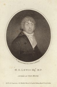 Matthew Lewis, engelsk författare och politiker av English School