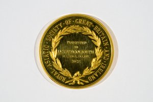 Medalj av John Pinches Medalists Ltd., 1928 (guld) (framsidan av 403548) av English School