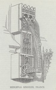 Medieval Knocker, Frankrike (gravyr) av English School