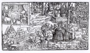 Medicinsk örtodling, 1531 av English School