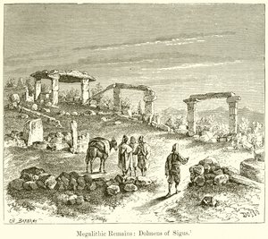 Megalitiska kvarlevor: Dolmens of Sigus av English School