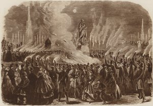 Mendelssohnfestivalen, Fackeltåget, 1860 av English School