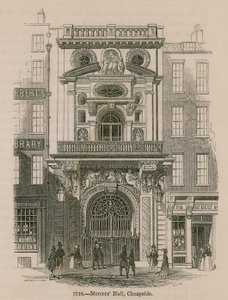 Mercers Hall, Cheapside, London av English School
