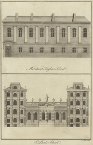 Merchant Taylors School och St Pauls School, London av English School