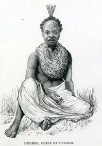 Merere, chef för Usango från "Resor i Afrika" av English School