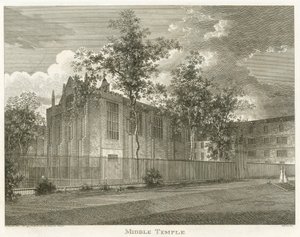 Middle Temple Hall av English School