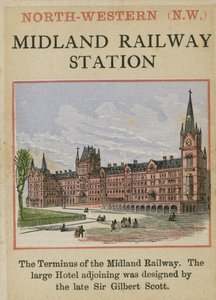 Midland järnvägsstation, St Pancras, London av English School