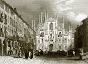 Milanos katedral onsdag av English School