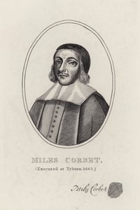 Miles Corbet (gravyr) av English School