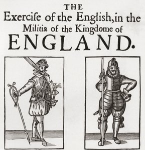 Milismän under Charles I:s regeringstid, från "A Short History of the English People" av J. R. Green, publicerad 1893 av English School