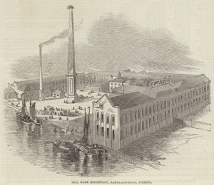 Mill Bank Depository, Ranelagh-Road, Pimlico (gravyr) av English School