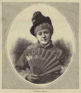 Miss Emily Duncan (gravyr) av English School
