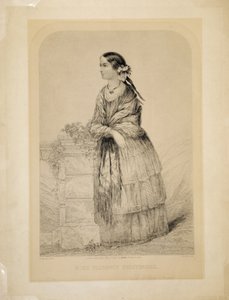 Miss Florence Nightingale: The Soldiers Friend av Elston, graverad av T.H. Ellis, pub. av Ellis, 51 Jewin Street, City of London, 1 maj 1856 av English School