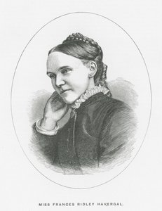 Miss Frances Ridley Havergal (litografi) av English School