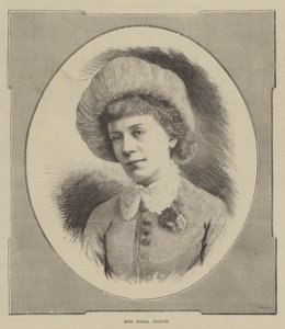 Miss Hilda Hilton (gravyr) av English School