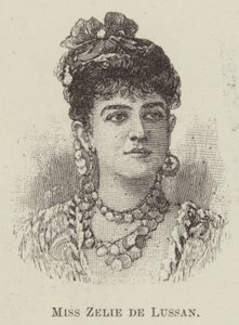 Miss Zelie de Lussan (gravyr) av English School