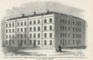Model Lodging Houses, St Jamess Westminster av English School