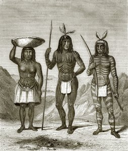 Mohave-indianer av English School