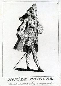 Mons. Frisören, 1771 av English School