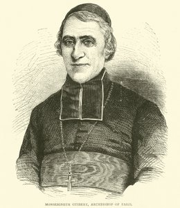 Monseigneur Guibert, ärkebiskop av Paris, maj 1871 av English School