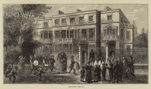 Montagu House (gravyr) av English School