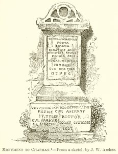 Monument till Chapman av English School