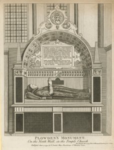 Monument till Edmund Plowden av English School