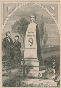 Monument till James Henry Leigh Hunt av English School
