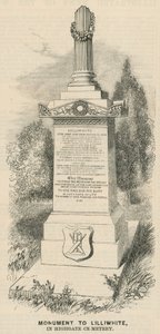 Monument till Lilliwhite av English School