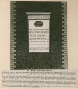 Monument till Theodore, kung av Korsika av English School
