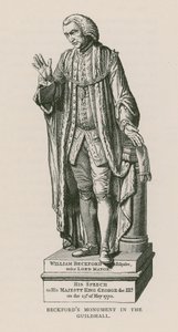 Monument till William Beckford av English School