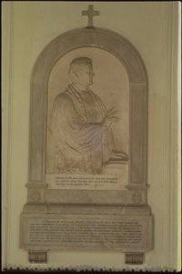 Monument till William Hart Coleridge av English School