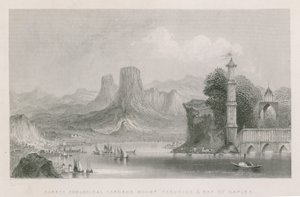 Vesuvius och Neapelbukten av English School