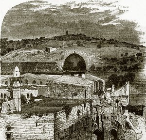 Oljeberget från Jerusalem av English School
